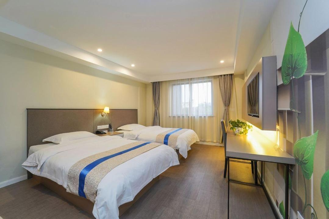 Shanghai Dihang Boutique Hotel Pudong Airport Branch - Provides Shuttle Service To Pudong Airport And Disneyland ห้อง รูปภาพ