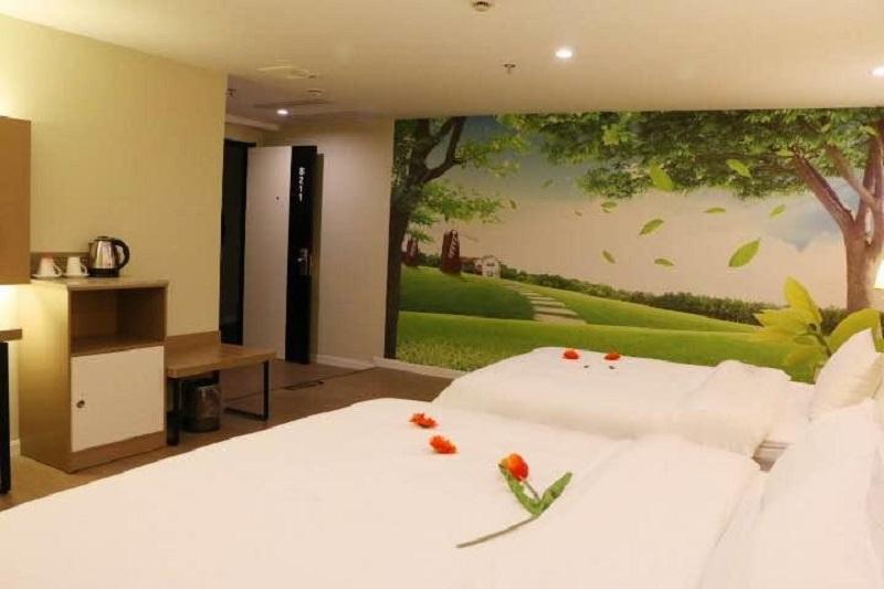Shanghai Dihang Boutique Hotel Pudong Airport Branch - Provides Shuttle Service To Pudong Airport And Disneyland ภายนอก รูปภาพ